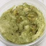 バナナの豆腐おから蒸しパンの抹茶風味